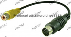 Cablu RCA mama-S-video, 4 pini - 0,2 m - 128010 foto