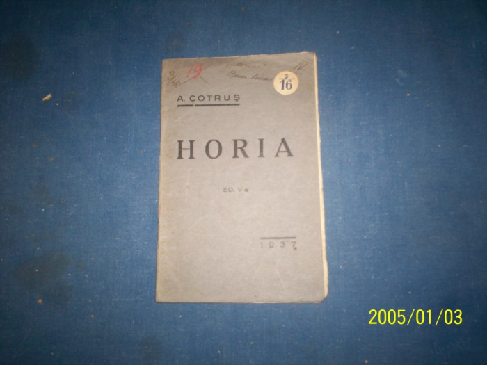 HORIA ARON COTRUS
