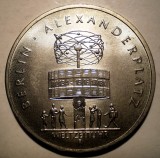 5.462 GERMANIA RDG DDR BERLIN ALEXANDERPLATZ 5 MARK 1987 AUNC certificat, Europa, Cupru-Nichel