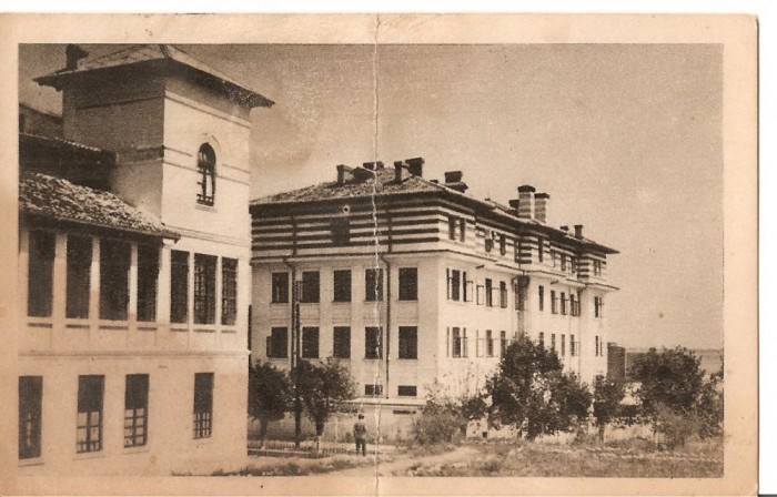 CPI (B1086) TECHIRGHIOL, SANATORIUL BALNEAR, EDITURA LIBRARIA NOASTRA, CIRCULATA 1955, STAMPILE, TIMBRU.