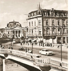 CPI (B1110) ORADEA - VEDERE SPRE TEATRUL DE STAT, EDITURA MERIDIANE CPCS, CIRCULATA 1972, STAMPILE, TIMBRU.