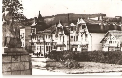CPI (B1081) BORSEC, VEDERE DIN STETIUNE, EDITURA MERIDIANE CPCS, CIRCULATA 1965, STAMPILE. foto
