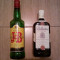 Vand sticle goale de whisky JB &amp;amp;amp;amp; Ballantines