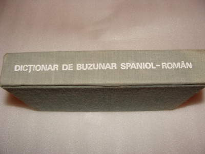 DICTIONAR DE BUZUNAR SPANIOL-ROMAN - Eleodor Focseneanu foto