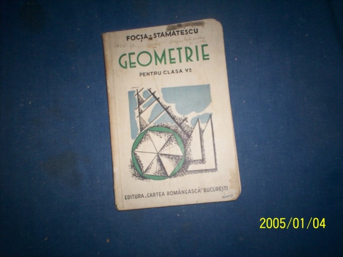 GEOMETRIE PT CLS V-D FOCSA,I STAMATESCU