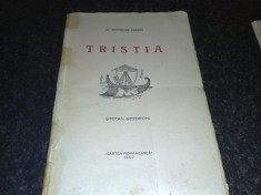 Tristia - Ovidius Naso - interbelica foto