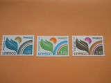 HOPCT Franta-1976-3 val. UNESCO-nestampilate mnh (nr.53)