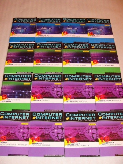 COMPUTER si INTERNET fara profesor -CURS MULTIMEDIA CARTE+CD