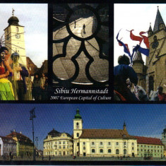 Carte postala CP SB013 Sibiu - colaj - necirculata