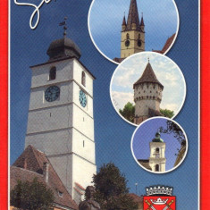 Carte postala CP SB008 Sibiu - Turnul Sfatului- necirculata