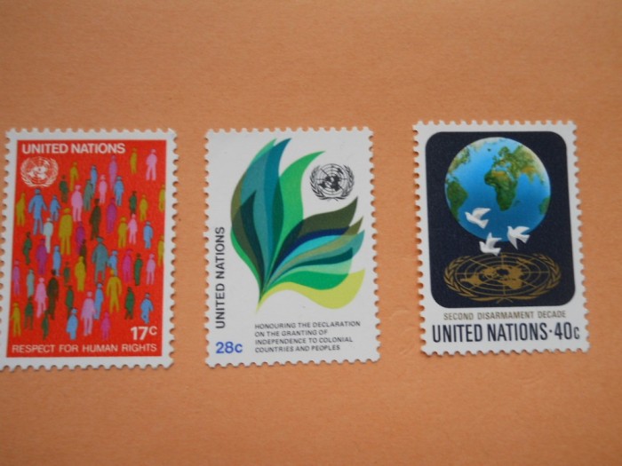HOPCT ONU 1982-3 val. - nestampilate mnh (nr.33)