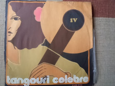 TANGOURI CELEBRE IV disc VINYL LP muzica usoara latin tango slagare latino foto