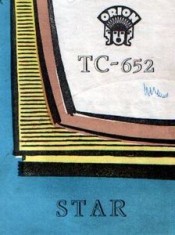 manual + schema TV Orion Star TC-652 (anii &amp;#039;60 ! ) foto