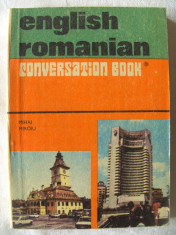 &amp;quot;ENGLISH - ROMANIAN CONVERSATION BOOK / GHID DE CONVERSATIE ENGLEZ - ROMAN&amp;quot;, Ed. III, Mihai Miroiu, 1976. Absolut nou foto