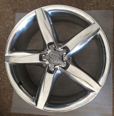 VAND JANTE ALIAJ S LINE cromate 18 &amp;quot; ORIGINALE AUDI A3,A4,A5,A6,A7,A8, 8K B8 S8 Rs4 S3,S4,S5,S6,S7,S8 RS4 RS6, RS,S,R,R-line,S-line,Quattro foto