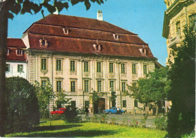 Carte postala CP SB017 Sibiu - Muzeul Brukenthal- circulata 1966 foto