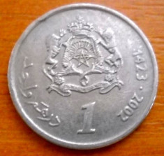 MAROC 1 DIRHAM 2002 foto