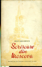 SCRISOARE DIN MOSCOVA - IOAN GRIGORESCU foto