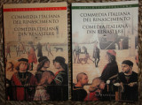 COMEDIA ITALIANA DIN RENASTERE ed. bilingva it-ro 2 volume ed. Humanitas 2012