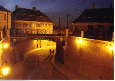 Carte postala CP SB022 Sibiu - Podul Minciunilor - necirculata foto