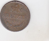 Bnk mnd Austria 1 kreuzer 1816 G, Europa