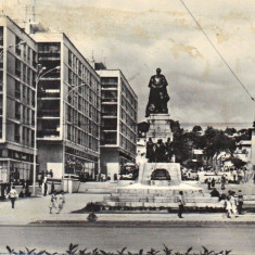 Carte postala CP IS068 Iasi - Piata Unirii- circulata 1964