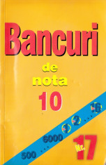 BANCURI DE NOTA 10 foto
