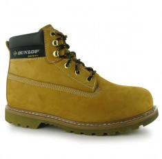 Bocanci barbati Dunlop Nevada Safety Boots piele / steel toe / talpa antiderapanta (gheata si ulei) foto