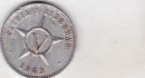 Bnk mnd Cuba 5 centavos 1963, America de Nord