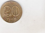 Bnk mnd Columbia 20 pesos 2007, America Centrala si de Sud