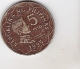 bnk mnd Filipine 5 piso 1995