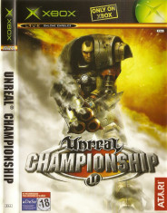 JOC XBOX clasic UNREAL CHAMPIONSHIP ORIGINAL PAL / STOC REAL / by DARK WADDER foto