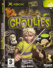 JOC XBOX clasic GRABBED BY THE GHOULIES ORIGINAL PAL / STOC REAL / by DARK WADDER foto