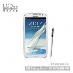 Folie profesionala mata anti glare fata Samsung Galaxy Note 2 N7100 by Yoobao Made in Japan Originala foto