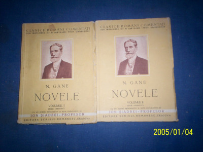 NOVELE I -II - N GANE foto