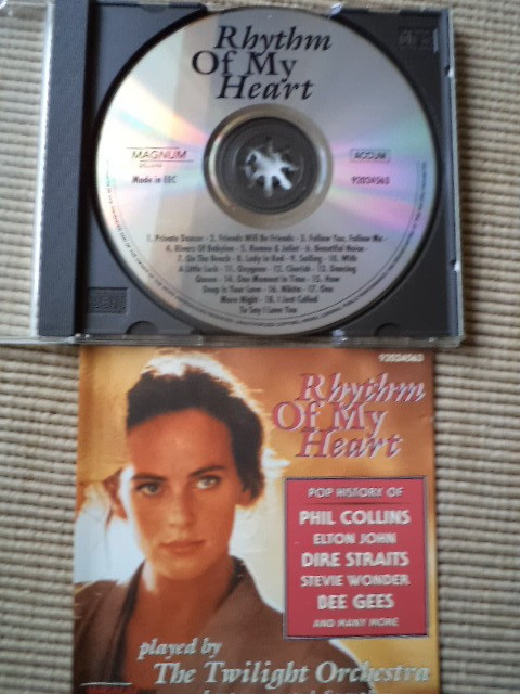 twilight orchestra Rhythm of my heart CD disc muzica pop clasica instrumentala