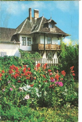 CPI (B1508) CAMPINA, MUZEUL MEMORIAL N. GRIGORESCU, EDITURA MERIDIANE, CIRCULATA 1972, STAMPILA, TIMBRU. foto