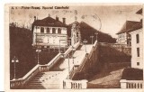CPI (B1500) PIATRA NEAMT, SQUARUL CATEDRALEI, EDITURA ALBANIA, BUCURESTI - CONSTANTA, CIRCULATA 1948, STAMPILE