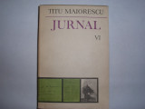 Jurnal vol. VI -Titu Maiorescu,RF16/4