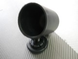 Suport Ceas Auto Bord, Picior Rotativ, Negru, Diametru 60mm, Fixare Banda Adeziva/Suruburi
