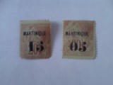 Cumpara ieftin Martinica Colonii Franceze Mi 1-2 cota 270 euro serie, Nestampilat