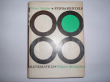 Oskar Becker Fundamentele matematicii Ed. St. 1968 cartonata cu supracoperta,r33
