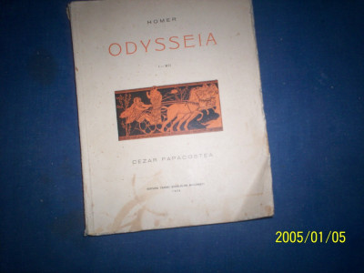 ODISEEA /ODYSSEIA -HOMER 1929 foto
