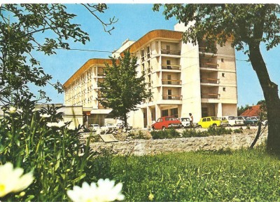 CPI (B1436) COVASNA, HOTEL COVASNA, EDITURA OSETCM, I.P. ARTA GRAFICA, CIRCULATA 1980, STAMPILE, TIMBRU IMPRIMAT. foto