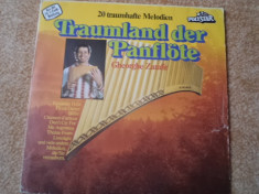 GHEORGHE ZAMFIR traumland der panflote album disc vinyl lp muzica populara nai foto