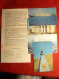 Set 12 Ilustrate Yakutsk - color ,inedite, 1982 ,tiraj redus