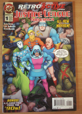 Justice League Of America Retroactive 1990s . DC Comics foto