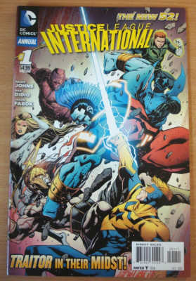 Justice League International Annual #1 . DC Comics foto