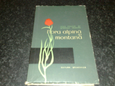 Ana Pauca / Stefana Roman - Flora alpina si montana - 1959 foto