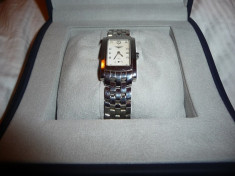 CEAS DAMA LONGINES , NOU , MODEL LA DOLCE VITA, 10 DIAMANTE + DIAMANT HEART MARE foto